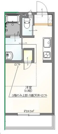 ラビエール戸田新曽　Ｂの物件間取画像